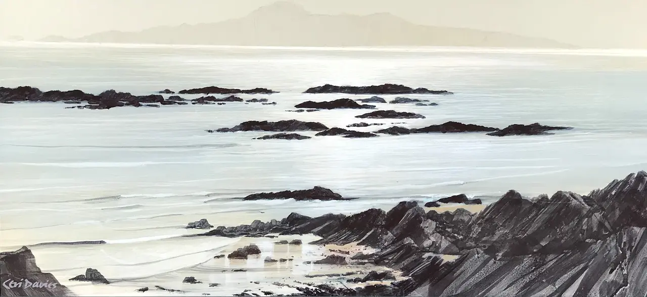 Ceri Auckland Davies - silver sea